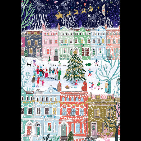 Christmas in London – Emma Frances Grant 3 x 500 Piece Jigsaw Puzzle