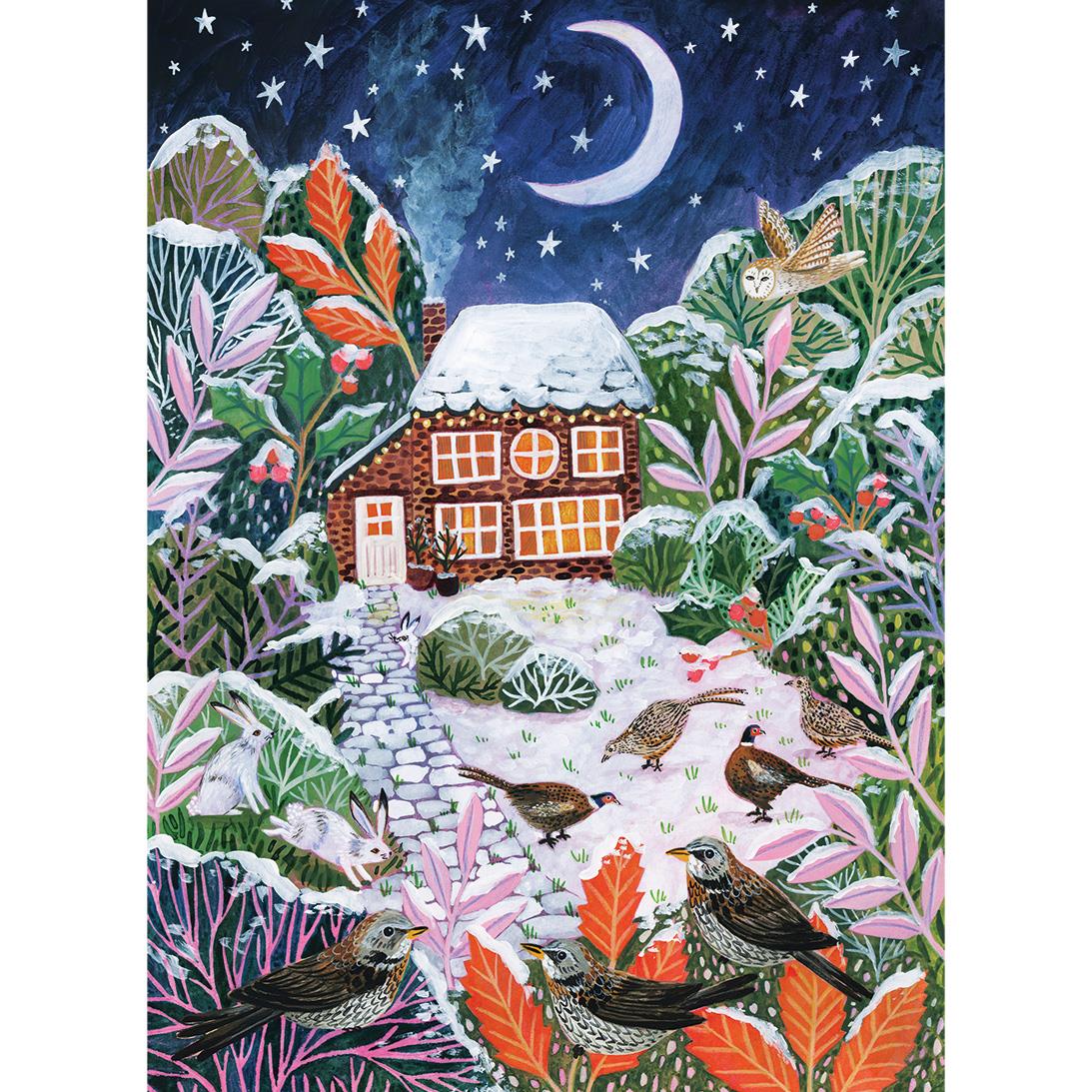 Frosty Fauna – Lee Foster Wilson 3 x 500 Piece Jigsaw Puzzle