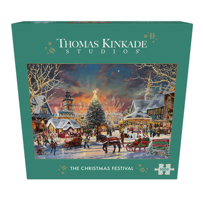 The Christmas Festival – Thomas Kinkade – 1000 Piece