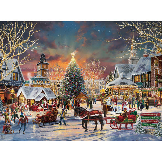 The Christmas Festival – Thomas Kinkade – 1000 Piece