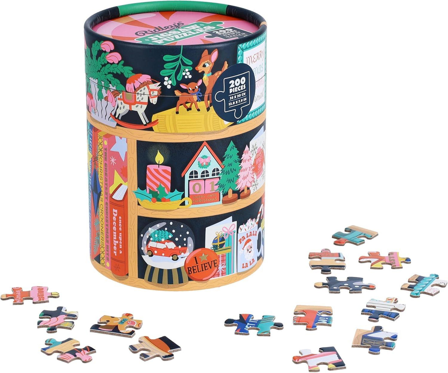 Festive Curiosities 200 Piece Jigsaw Puzzle