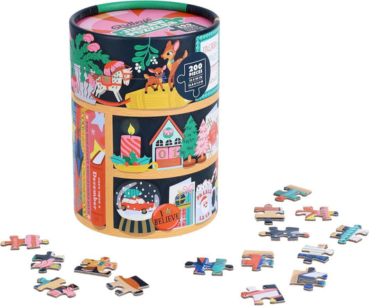 Festive Curiosities 200 Piece Jigsaw Puzzle