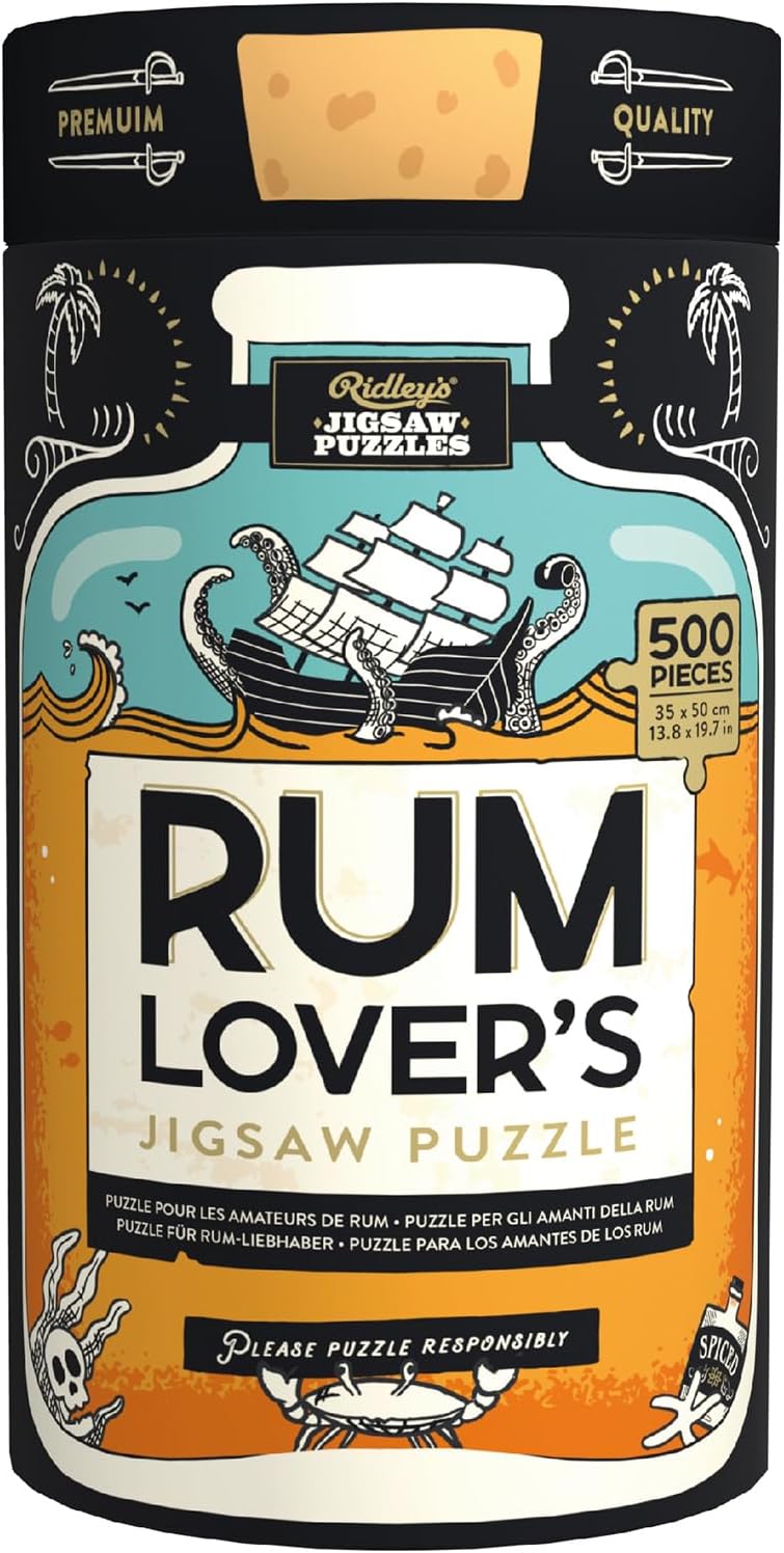 Rum Lover's 500 Piece Jigsaw Puzzle