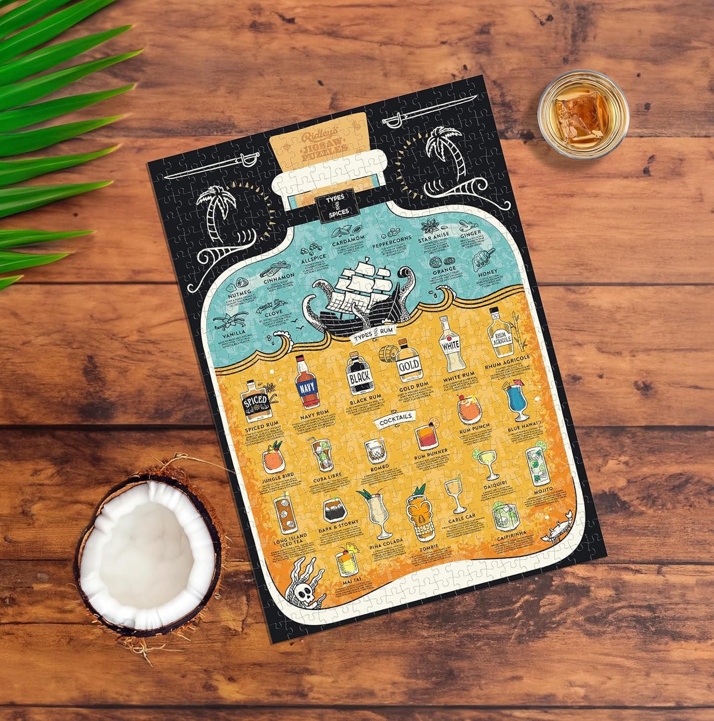 Rum Lover's 500 Piece Jigsaw Puzzle