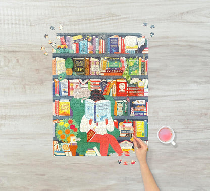 50 Must-Read Books of the World Bucket List 1000 Piece Jigsaw Puzzle