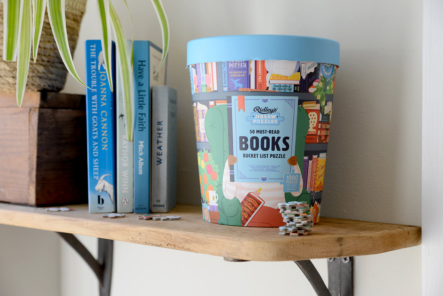 50 Must-Read Books of the World Bucket List 1000 Piece Jigsaw Puzzle