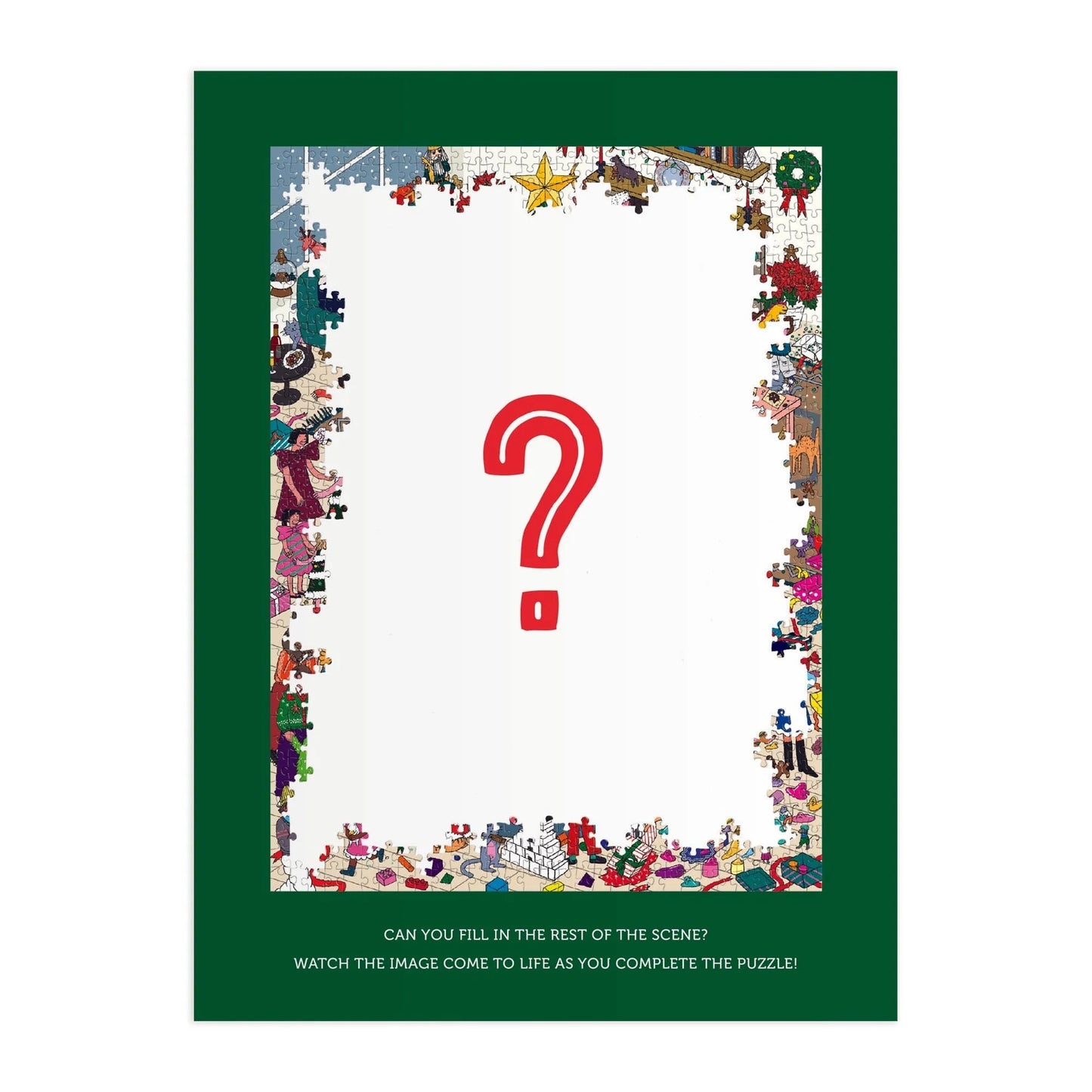 Merry In the Making 1000 Piece Surprise Jigsaw Puzzle