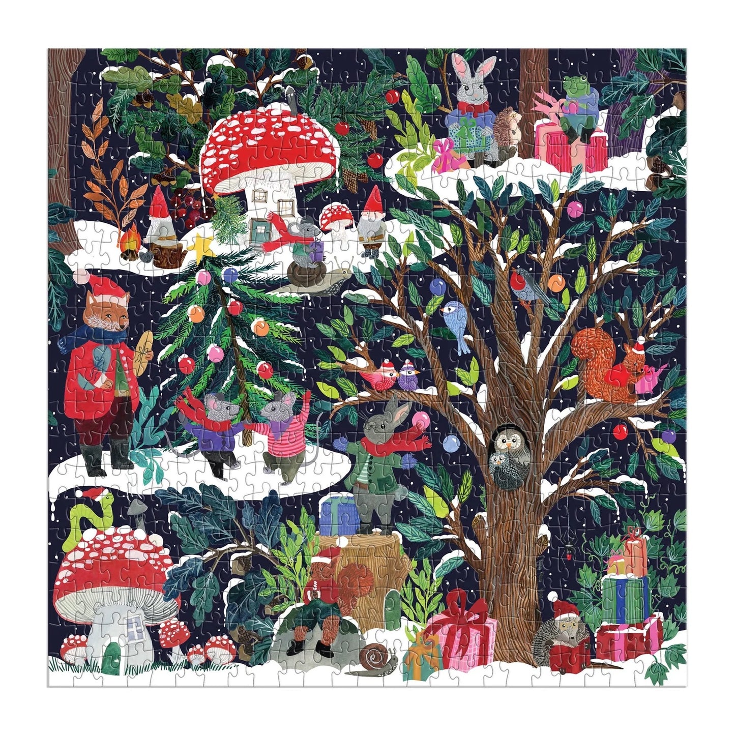 Yuletide Forest 500 Piece Jigsaw Puzzle