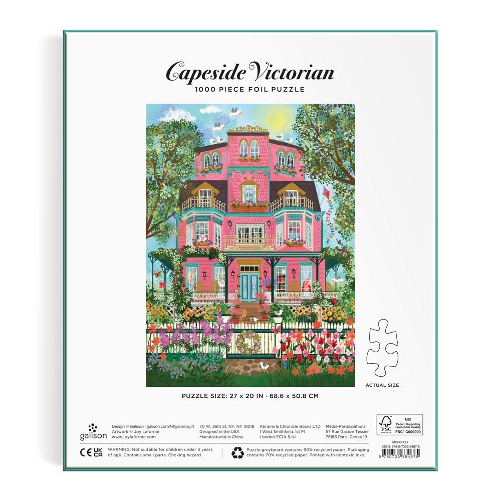 Capeside Victorian 1000 Piece Foil Jigsaw Puzzle