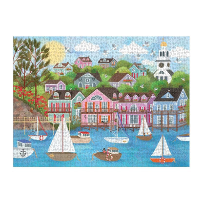 Harbor by the Sea 1000 Piece Jigsaw Puzzle