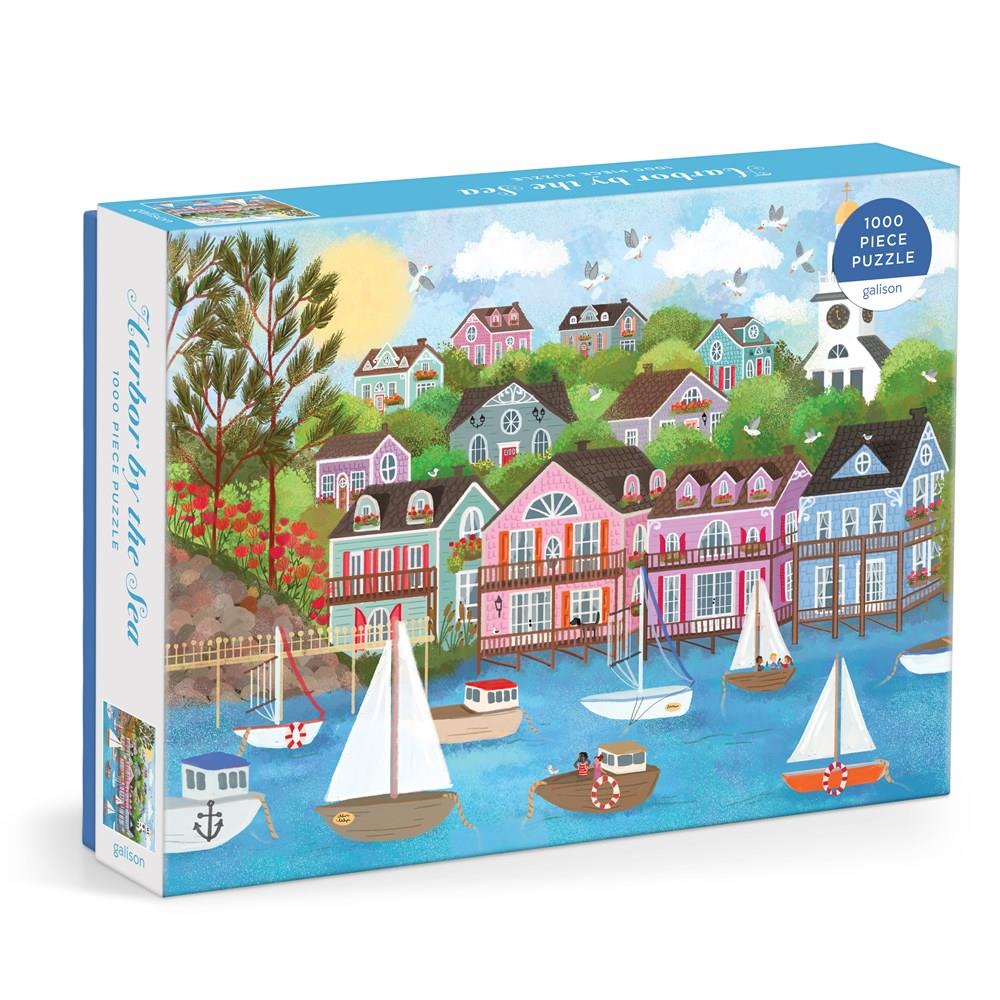 Harbor by the Sea 1000 Piece Jigsaw Puzzle
