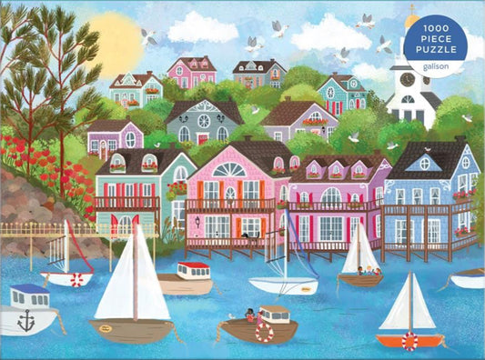 Harbor by the Sea 1000 Piece Jigsaw Puzzle