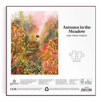 Autumn in the Meadow 1000 Piece Jigsaw Puzzle
