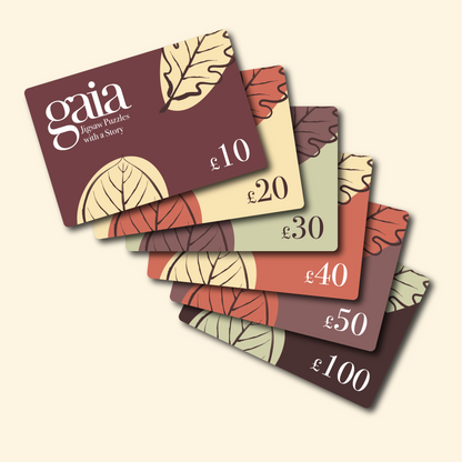 Gaia Puzzles Gift Vouchers - The Perfect Gift for Mindful Moments