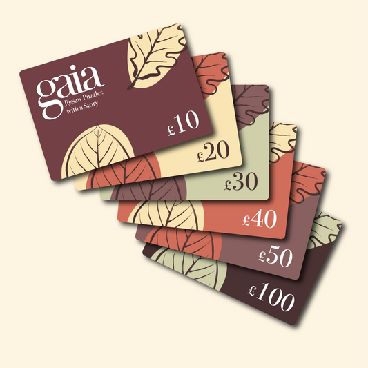 Gaia Puzzles Gift Vouchers - The Perfect Gift for Mindful Moments