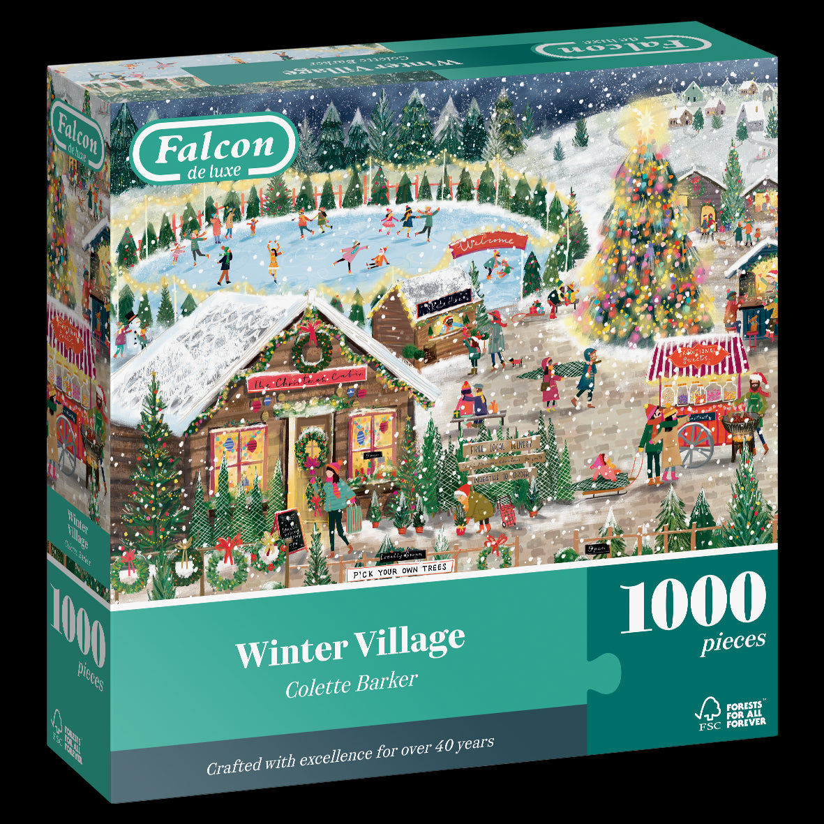 Winter Village 1000 Piece Jigsaw Puzzle