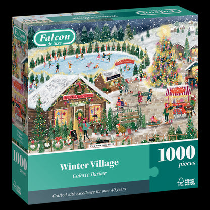Winter Village 1000 Piece Jigsaw Puzzle