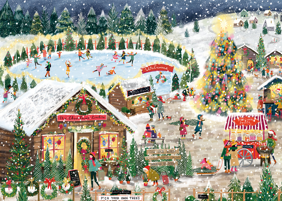 Winter Village 1000 Piece Jigsaw Puzzle