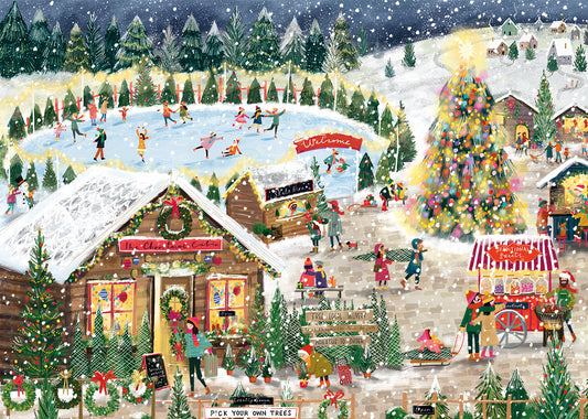 Winter Village 1000 Piece Jigsaw Puzzle