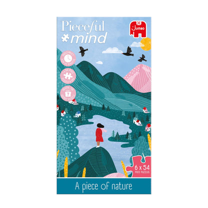 Pieceful Mind - A Piece of Nature Jigsaw Puzzle Set