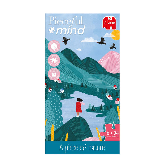 Pieceful Mind - A Piece of Nature Jigsaw Puzzle Set