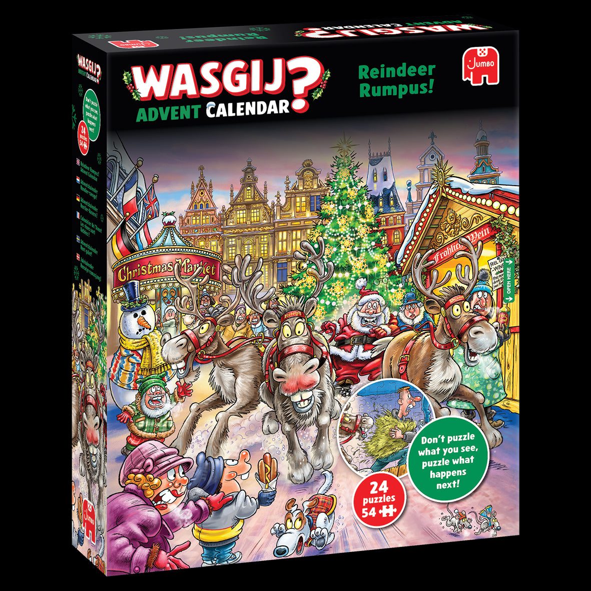 Wasgij Advent Calendar Reindeer Rumpus!
