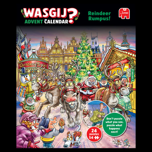 Wasgij Advent Calendar Reindeer Rumpus!