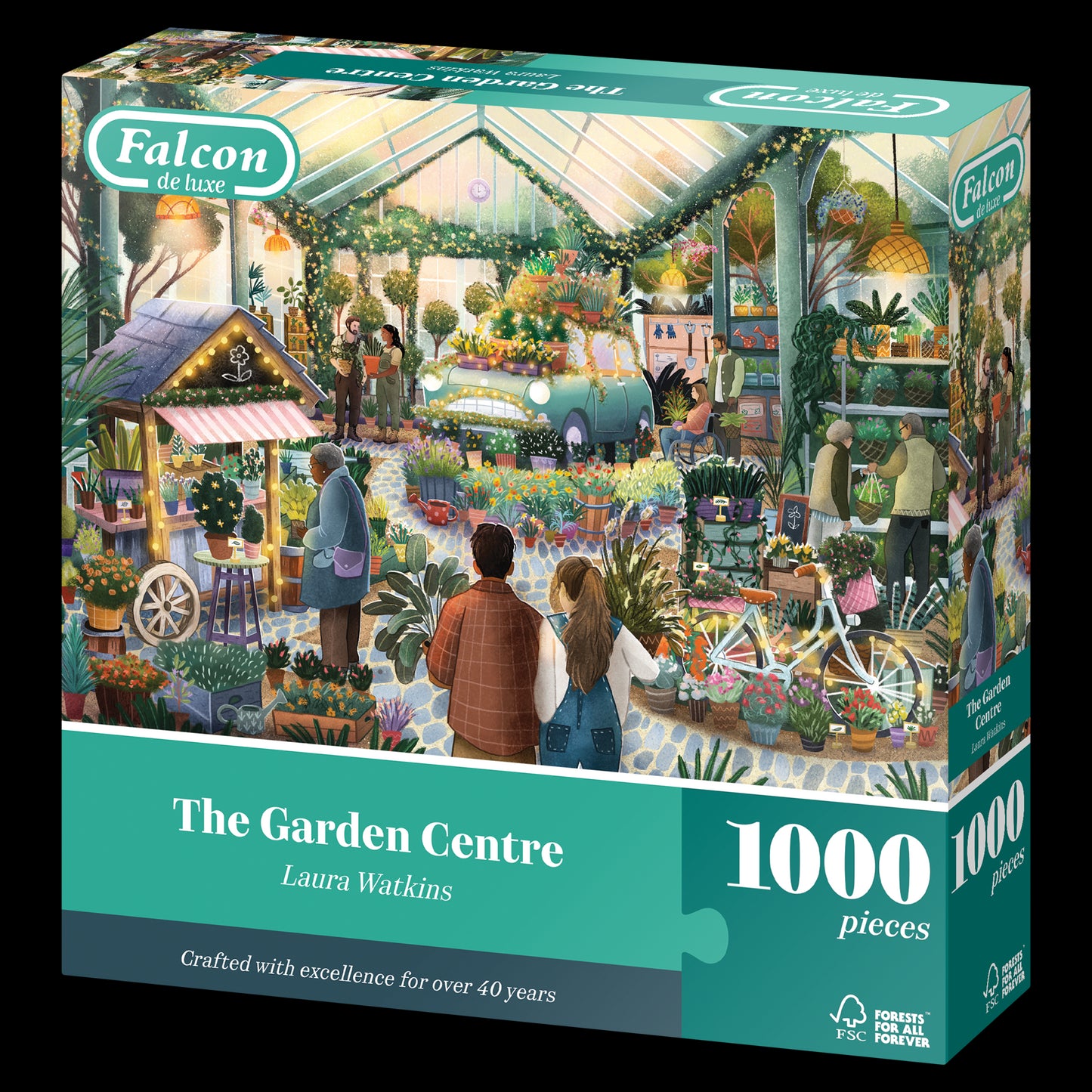 Falcon de Luxe The Garden Centre 1000 Piece Jigsaw Puzzle