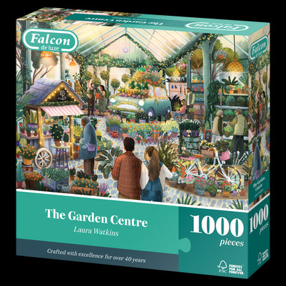 Falcon de Luxe The Garden Centre 1000 Piece Jigsaw Puzzle