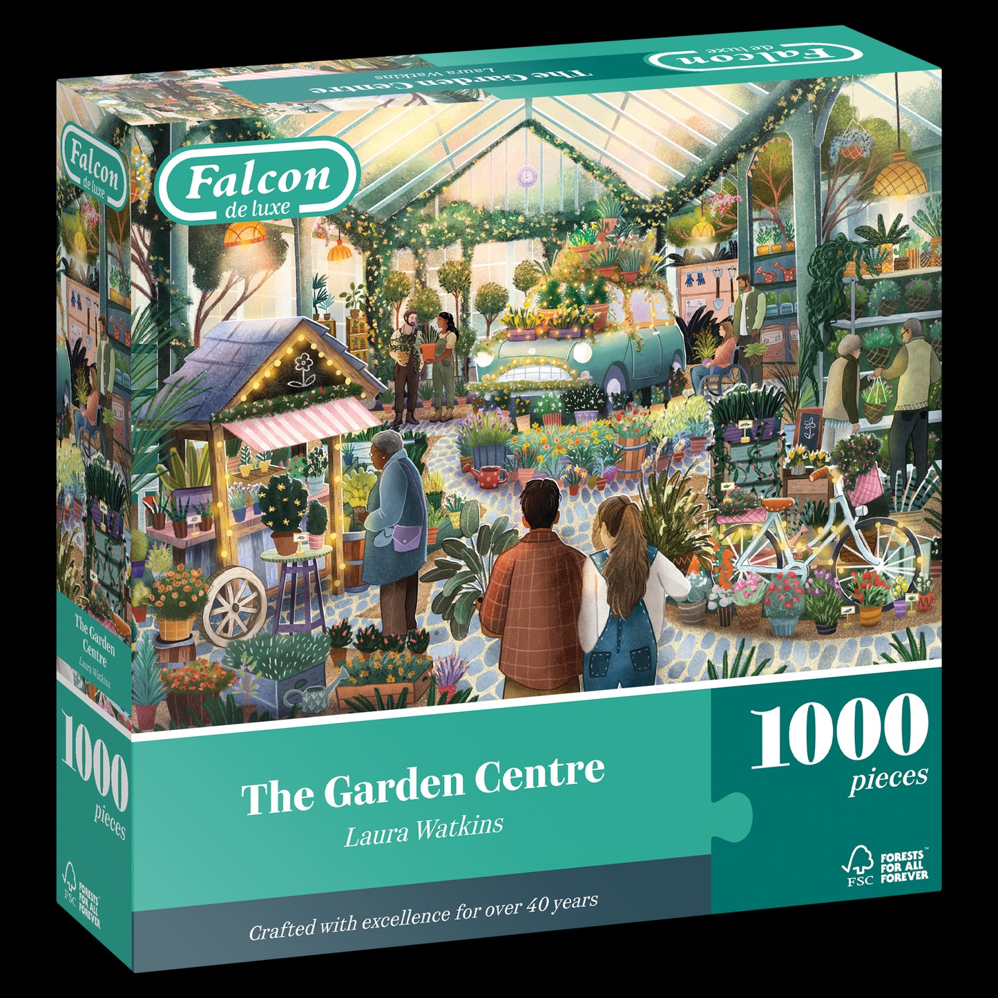 Falcon de Luxe The Garden Centre 1000 Piece Jigsaw Puzzle