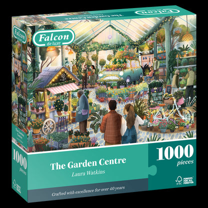 Falcon de Luxe The Garden Centre 1000 Piece Jigsaw Puzzle