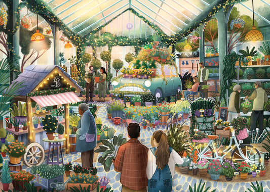 Falcon de Luxe The Garden Centre 1000 Piece Jigsaw Puzzle