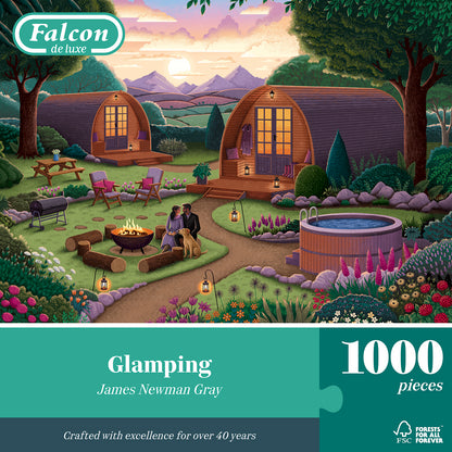 Falcon de Luxe Glamping 1000 Piece Jigsaw Puzzle