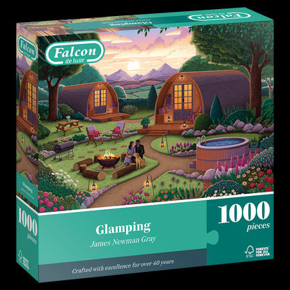 Falcon de Luxe Glamping 1000 Piece Jigsaw Puzzle