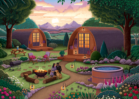 Falcon de Luxe Glamping 1000 Piece Jigsaw Puzzle
