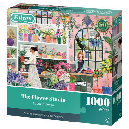 Falcon de luxe The Flower Studio 1000 Piece Jigsaw Puzzle