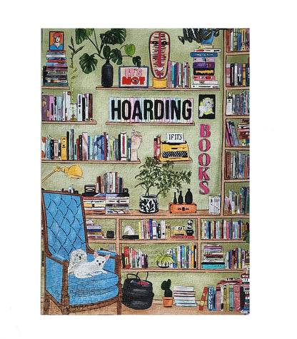 It's Not Hoarding Books -1000 Piece Soft Touch Jigsaw Puzzle