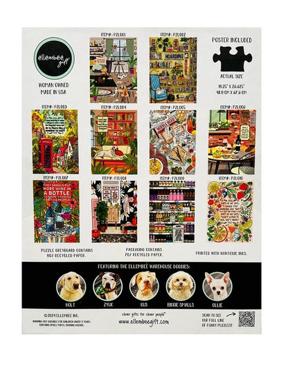 I Fully Intend To Read All the Books I've Purchased 1000 Piece Jigsaw Puzzle