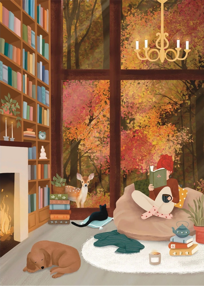 Dream Library 1000 Piece Jigsaw Puzzle