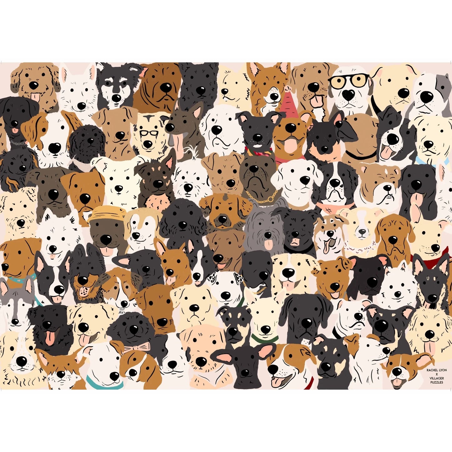 Rescue dogs 1000 Piece Jigsaw Puzzle
