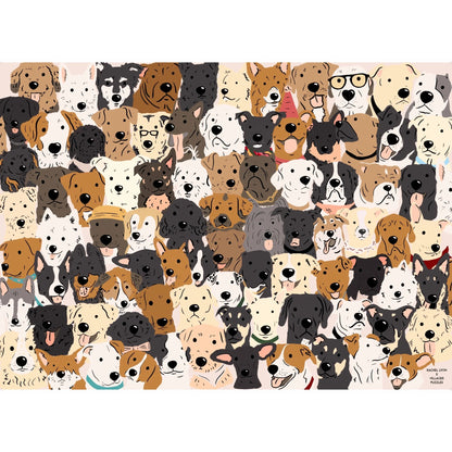 Rescue dogs 1000 Piece Jigsaw Puzzle