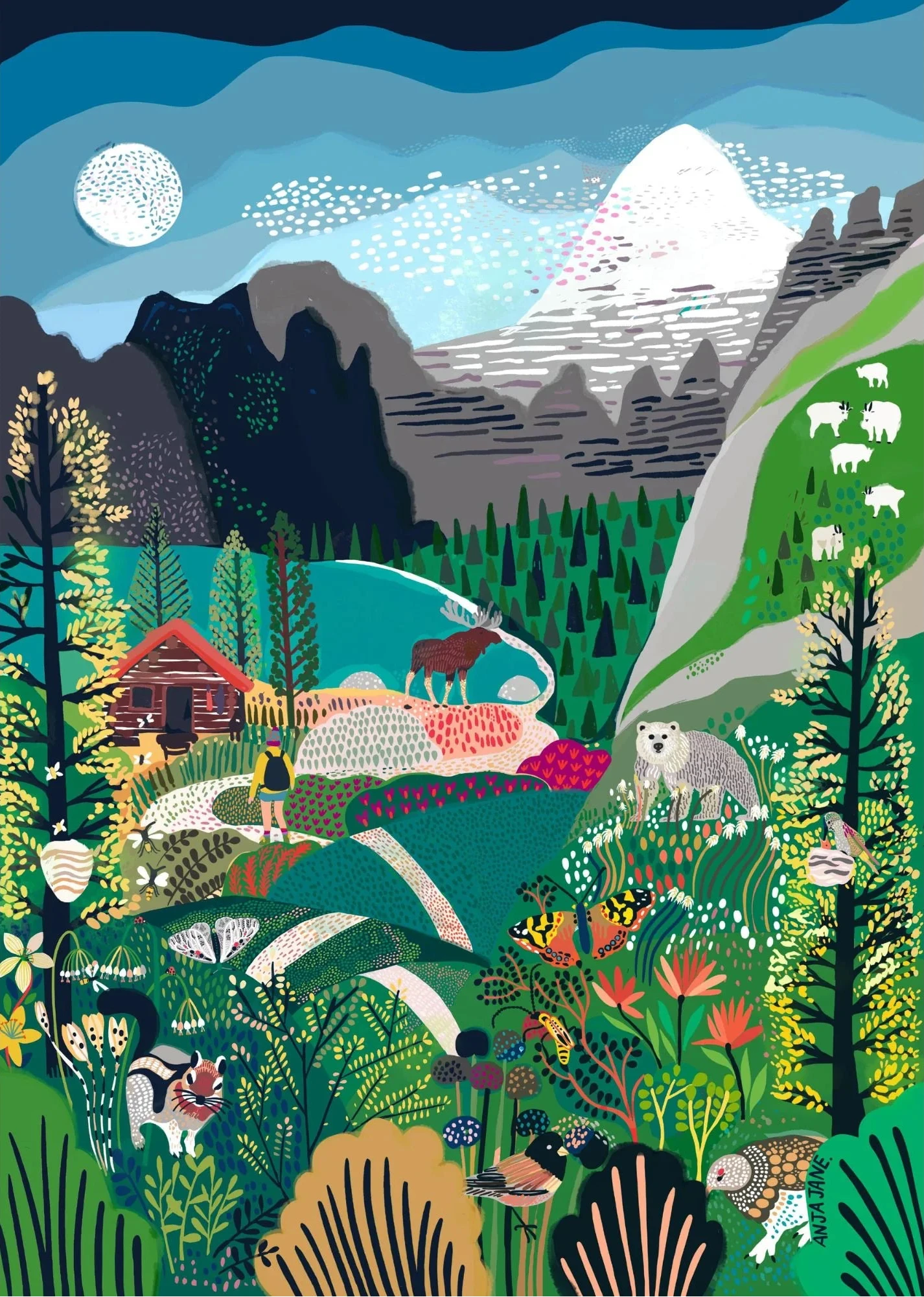 Rockies Explorer 500 Piece Jigsaw Puzzle