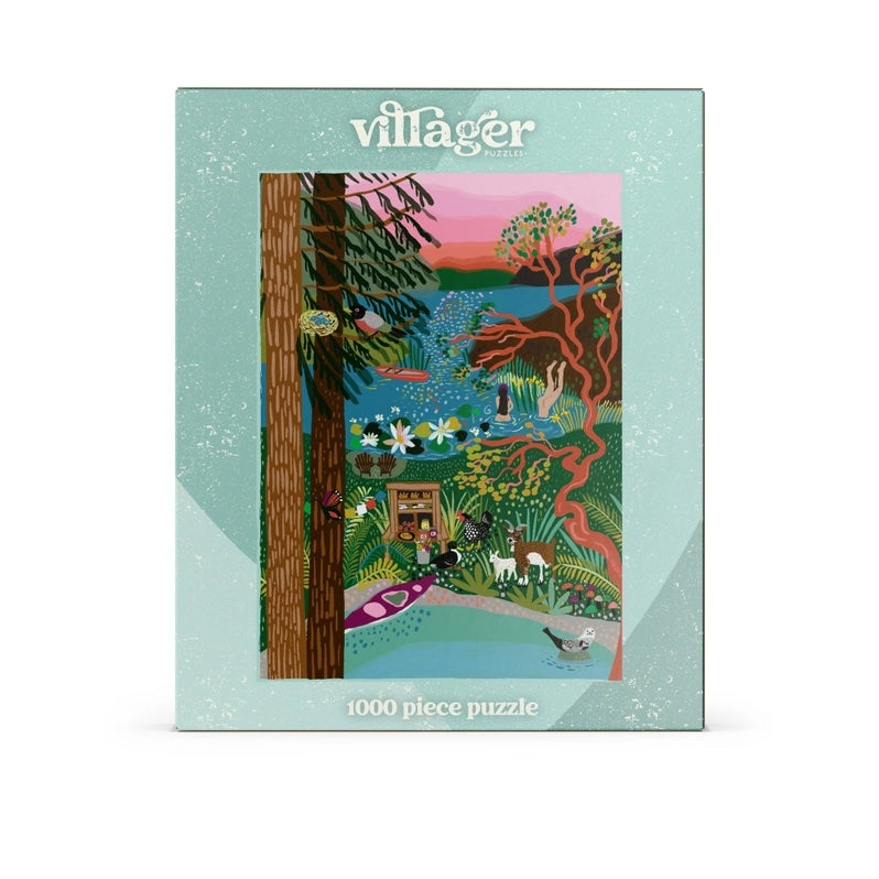 Salt Spring Island 1000 Piece Jigsaw Puzzle