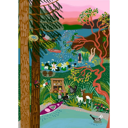 Salt Spring Island 1000 Piece Jigsaw Puzzle