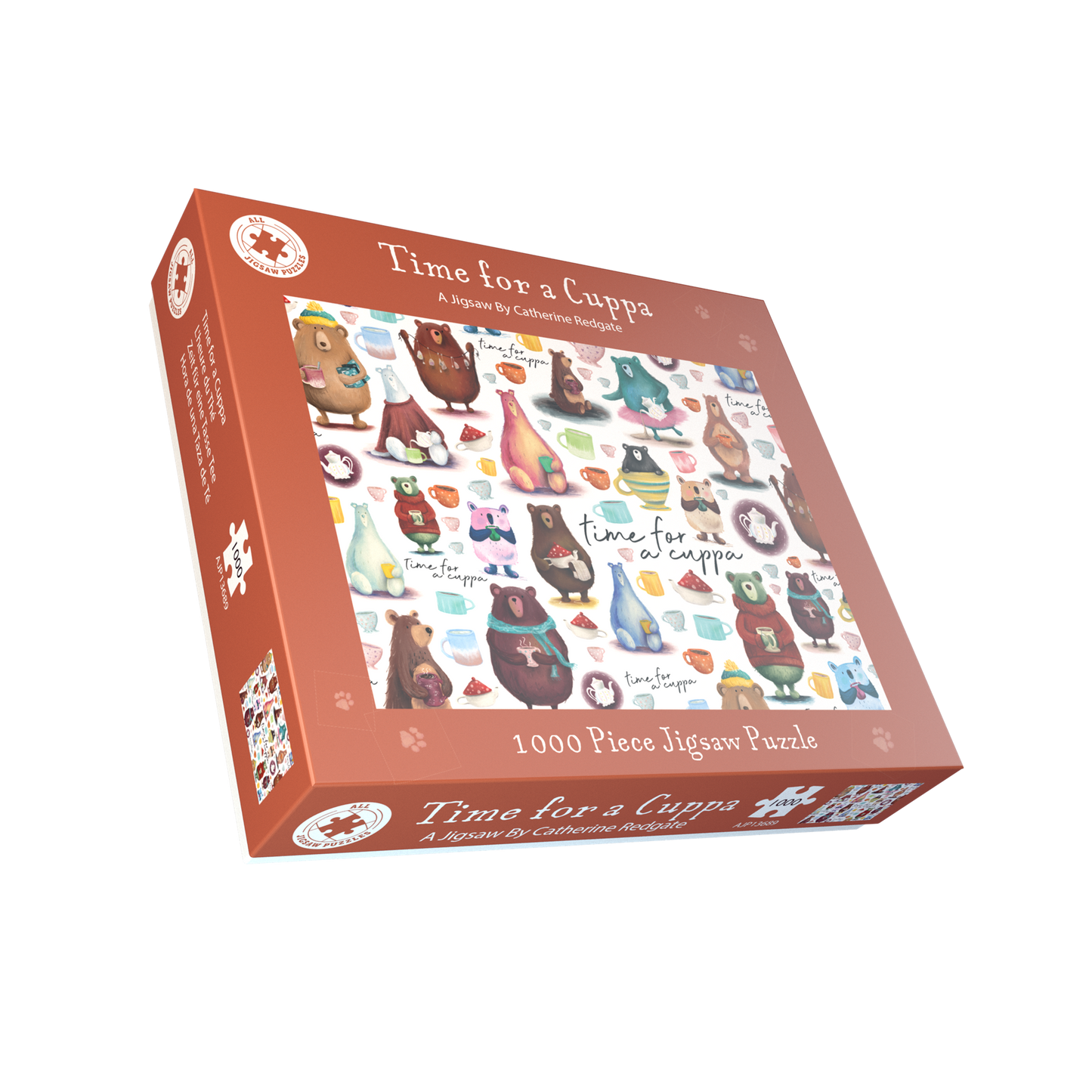 Time for a Cuppa Tea Bears 1000 Piece Jigsaw