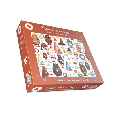 Time for a Cuppa Tea Bears 1000 Piece Jigsaw