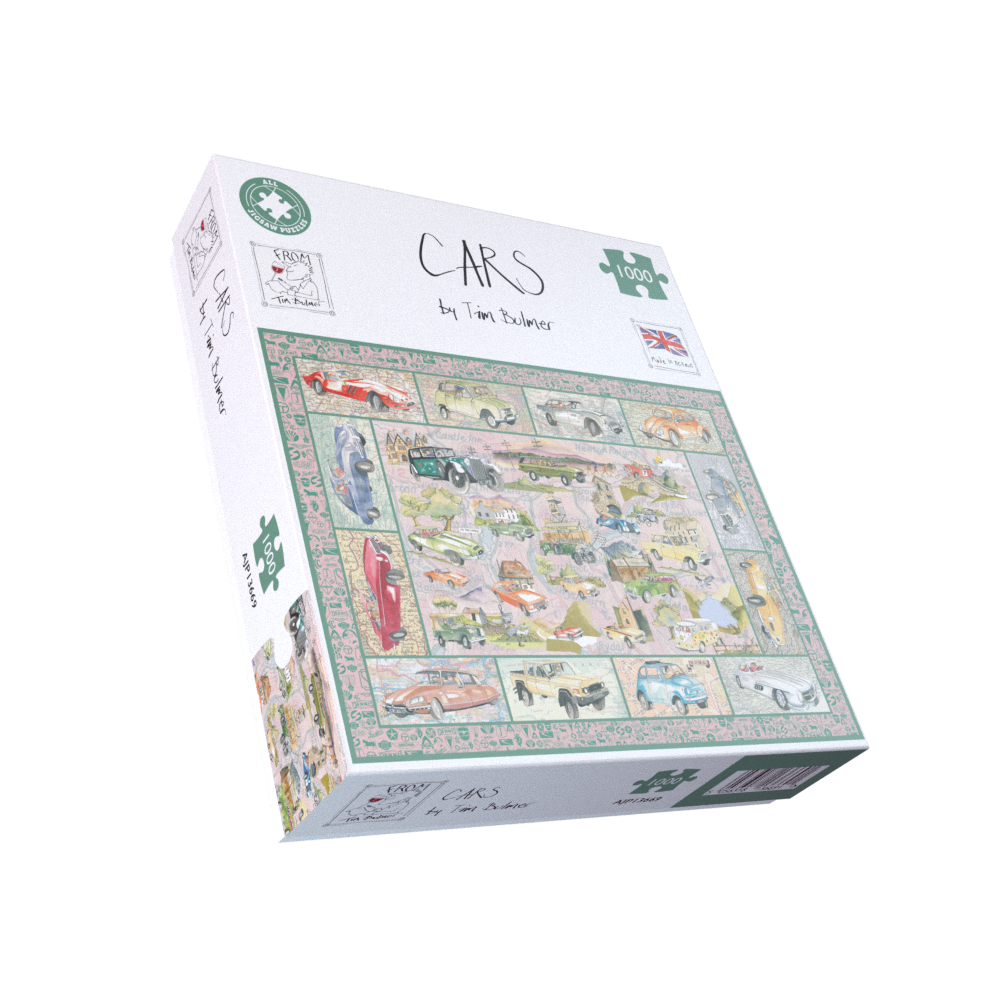 Tim Bulmer - Cars 1000 Piece Jigsaw Puzzle