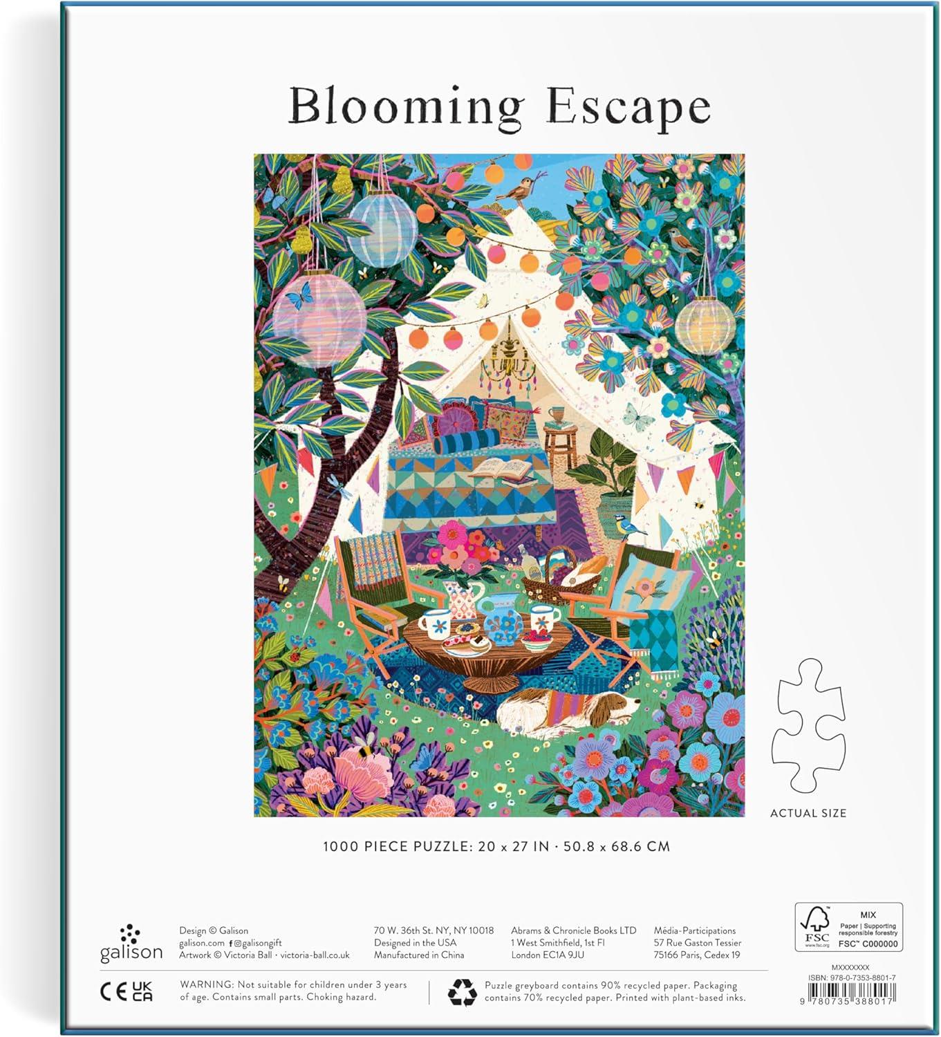 Blooming Escape 1000 Piece Jigsaw Puzzle