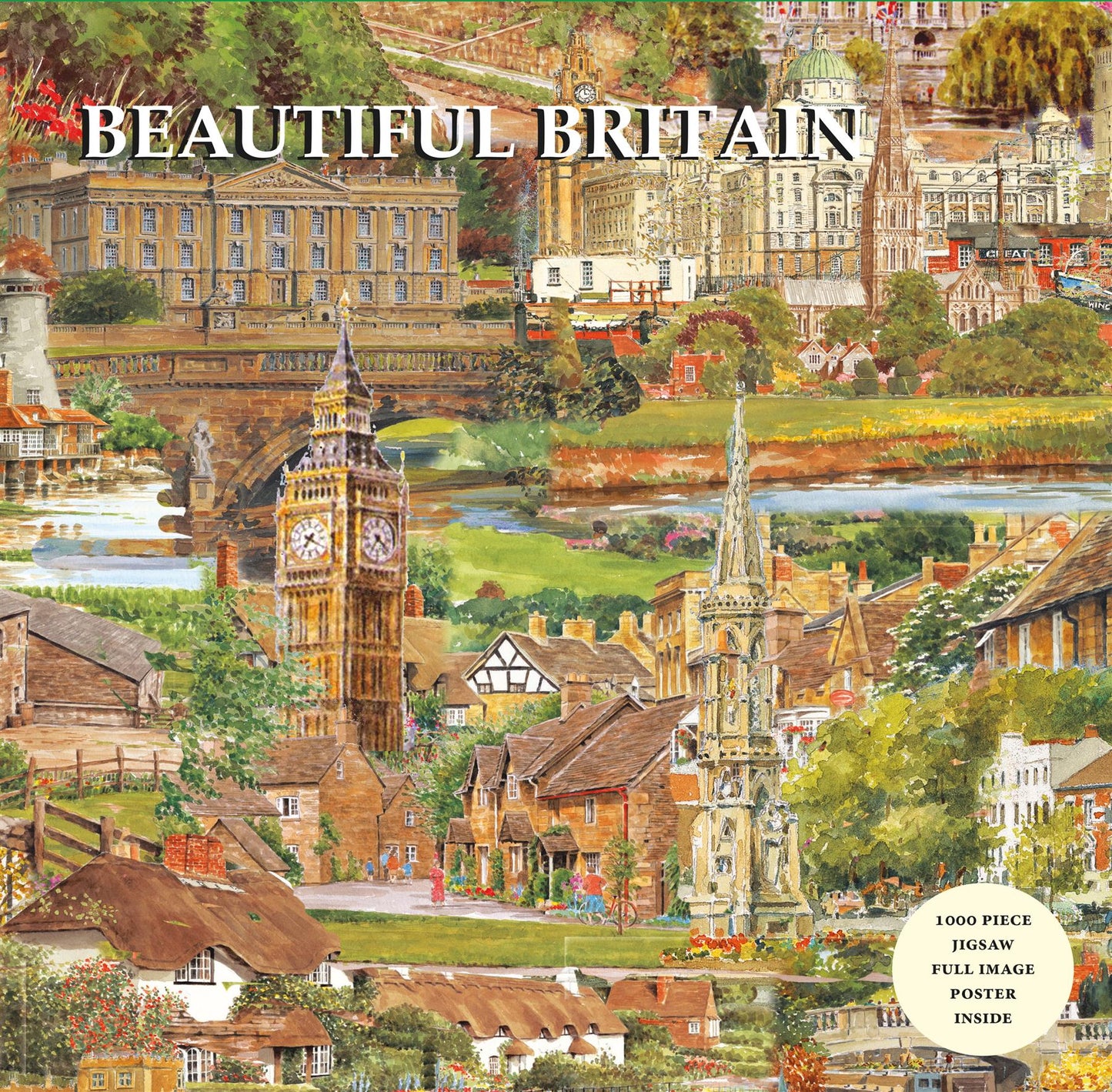 Beautiful Britain by Phil & Glyn Martin 1000 Piece Jigsaw Puzzle