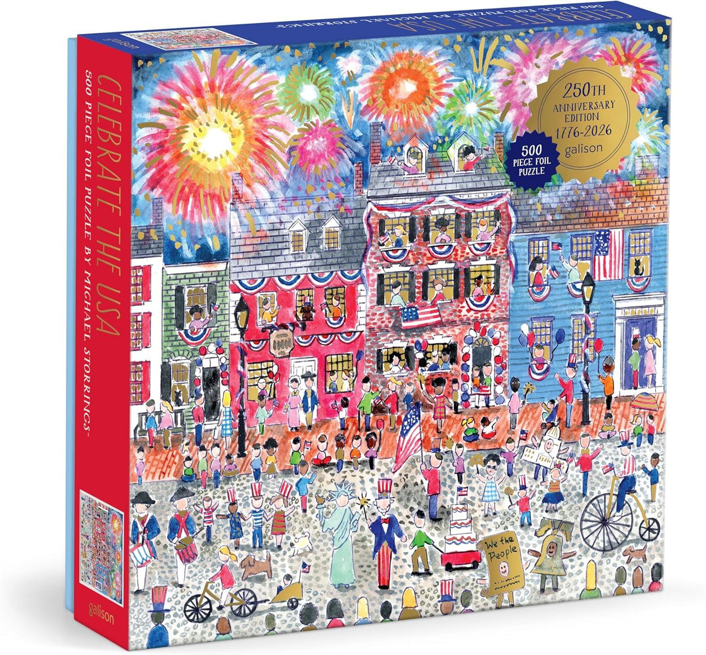 Michael Storrings Celebrate The USA 500 Piece Foil Puzzle